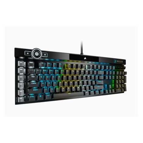 Corsair | K100 RGB Optical | Mechanical Gaming Keyboard | Mechanical Gaming Keyboard | US | Wired | Black/Red - 5